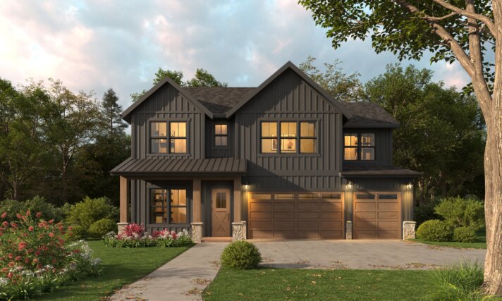 Southern Cross - Narrow Family Rustic Farmhouse - MF-3610