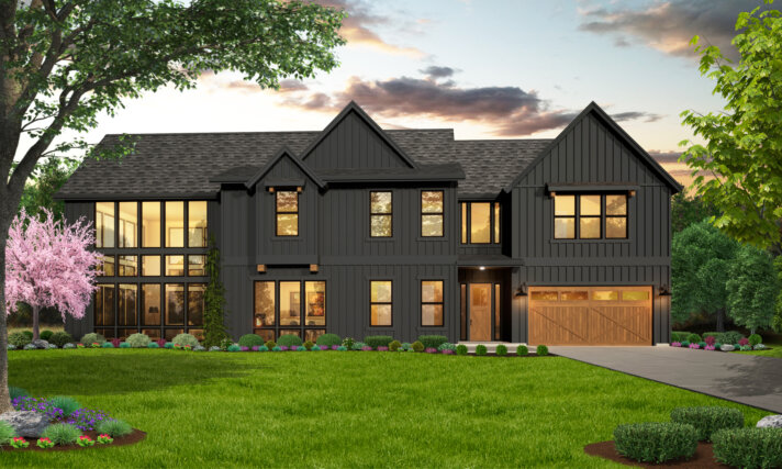 European Two Story Farmhouse - Valkyrie - MF-3443