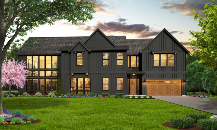 European Two Story Farmhouse - Valkyrie - MF-3443